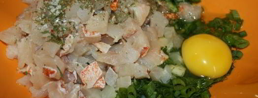 долма с филе морского окуня. Шаг 5