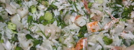 долма с филе морского окуня. Шаг 7