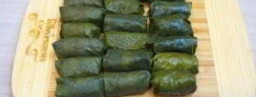 долма в виноградных листьях. Шаг 5