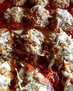 Голубцы фальшивые в тефтелях