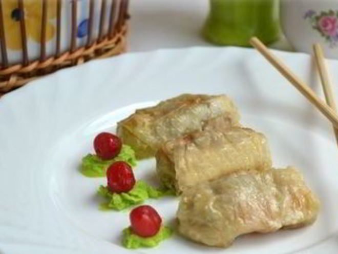 Рецепт голубцов из китайской капусты
