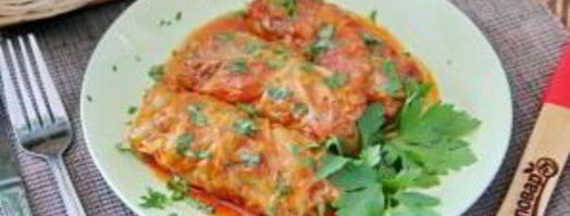 голубцы из молодой капусты с фаршем и чечевицей. Шаг 11