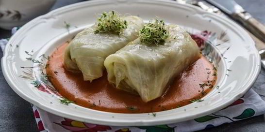 Голубцы из молодой капусты