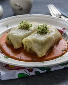 Голубцы из молодой капусты