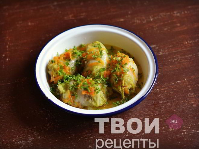 Рецепт голубцов из пекинской капусты