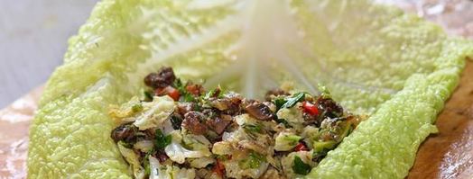 голубцы из савойской капусты богатые. Шаг 21
