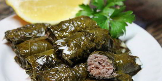 Голубцы из виноградных листьев