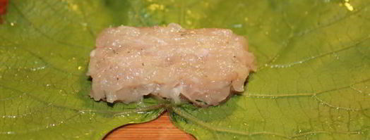 голубцы из виноградных листьев. Шаг 2