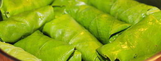 голубцы из виноградных листьев. Шаг 3