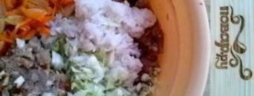 голубцы ленивые в духовке. Шаг 4