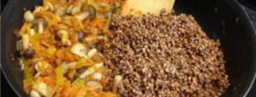 голубцы с грибами и гречкой. Шаг 5