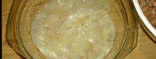 голубцы с капустой и фаршем в духовке. Шаг 17