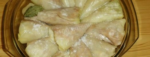 голубцы с капустой и фаршем в духовке. Шаг 19