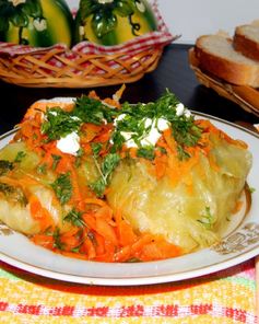 Голубцы с капустой в мультиварке