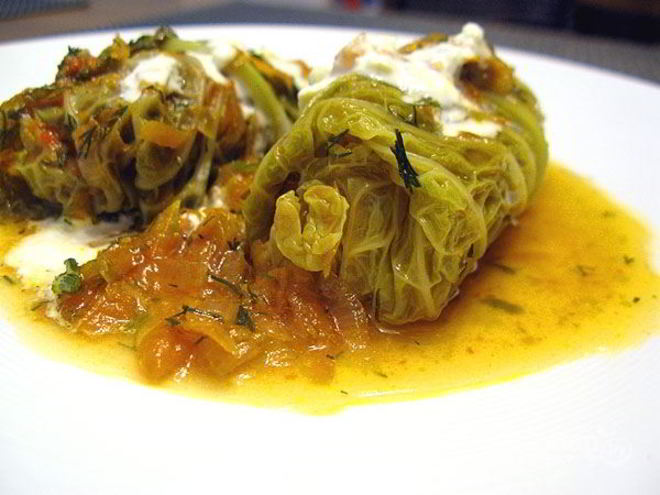 Рецепт голубцов с морепродуктами