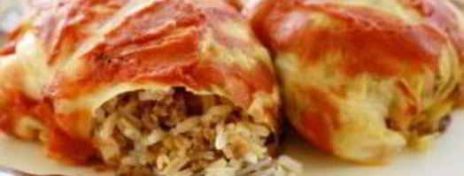 голубцы с мясом и рисом. Шаг 6