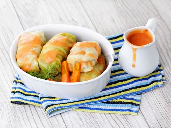 Рецепт голубцов с подливом в кастрюле