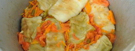 голубцы со свиным фаршем и патиссонами. Шаг 12