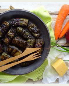 Голубцы свекольные