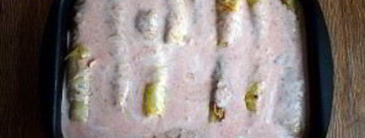 голубцы в духовке со сметаной. Шаг 9