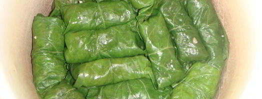 голубцы в лахане с двумя соусами. Шаг 13