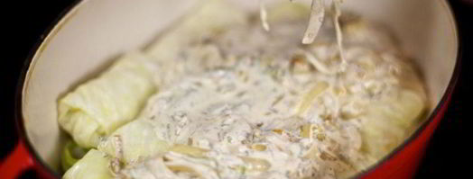 голубцы в сметанном соусе. Шаг 8