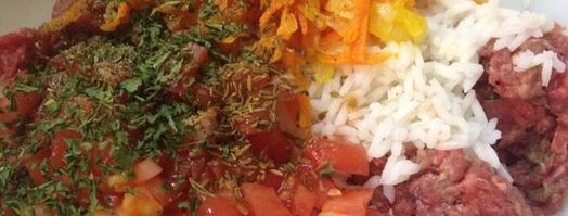 голубцы в свекольной ботве. Шаг 2