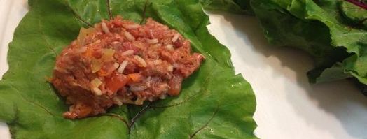 голубцы в свекольной ботве. Шаг 3