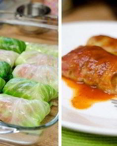 Классические голубцы с мясной начинкой