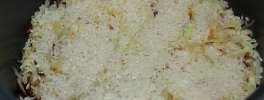 ленивые голубцы на молоке в мультиварке. Шаг 3