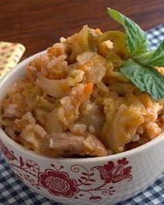 Ленивые голубцы овощные