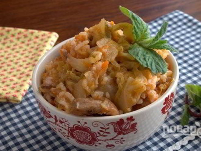 Рецепт ленивых голубцов овощных