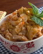 Ленивые голубцы овощные