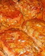 Ленивые голубцы с мясным фаршем в томатном соусе