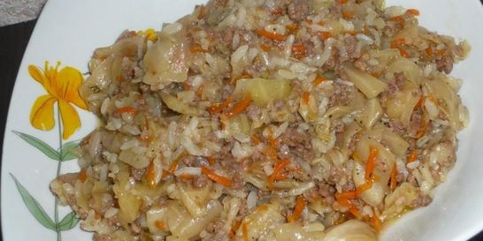 Ленивые голубцы в мульте