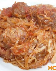 Ленивые голубцы в мультиварке