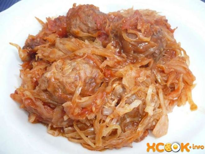 Рецепт ленивых голубцов в мультиварке