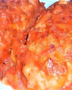 Ленивые голубцы в томатном соке