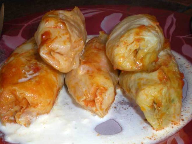 Рецепт маминых голубцов