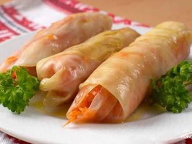 Рецепт маринованных голубцов с морковкой