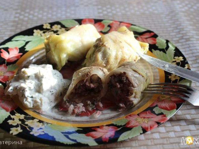 Рецепт молодых голубцов