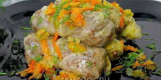 Постные голубцы с гречкой