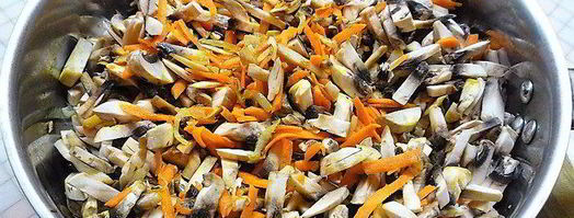 постные голубцы с пшеном и грибами. Шаг 3