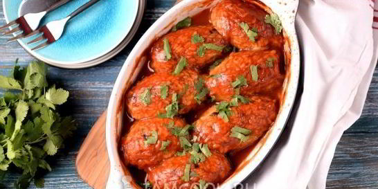 Постные ленивые голубцы