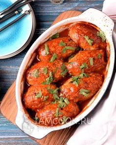 Постные ленивые голубцы