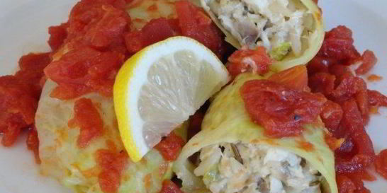 Рыбные голубцы