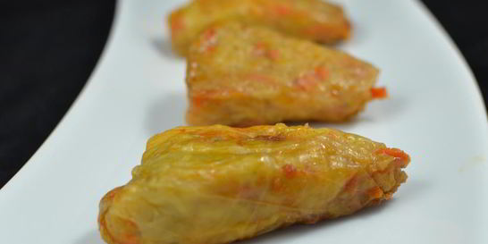 Вегетарианские голубцы