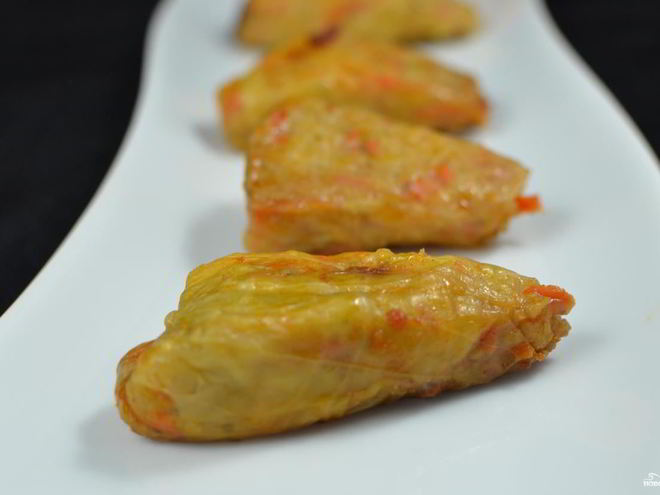 Рецепт вегетарианских голубцов