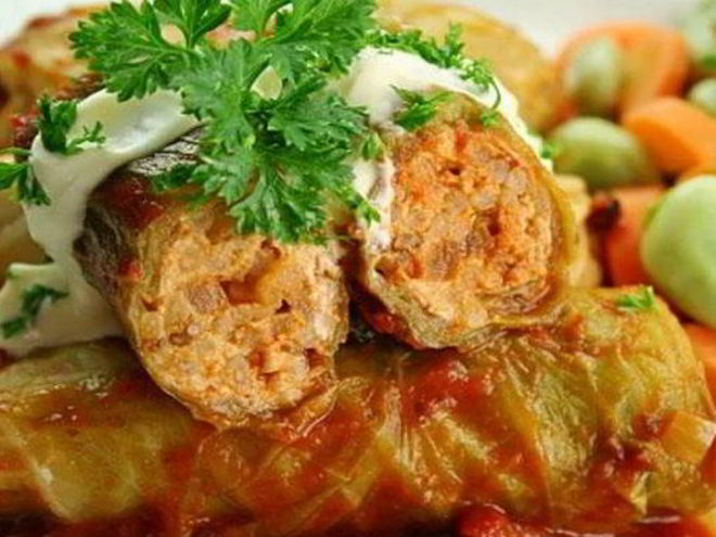 Рецепт вкусных голубцов с рисом и свининой