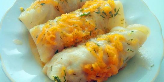 Вкусные замороженные голубцы